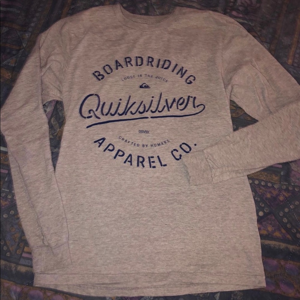 Long Sleeve Quicksilver Tee